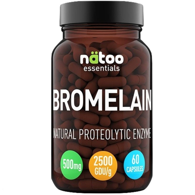 NATOO ESSENTIALS BROMELAIN 500 MG DA 60 CAPSULE