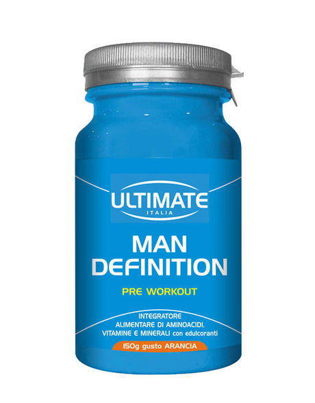 Ultimate Italia Man Definition Pre Workout 150 Grammi Gusto Arancia