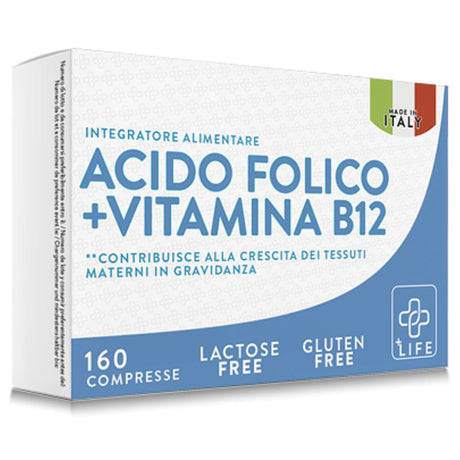 +Life Acido Folico + Vitamina B12 Da 160 Compresse