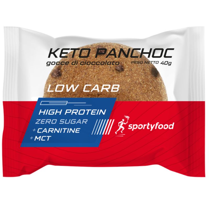 Sportyfood Keto Panchoc Con Gocce Di Cioccolato 40 Grammi