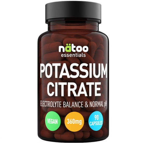 NATOO ESSENTIALS POTASSIUM CITRATE - 90 CAPSULE