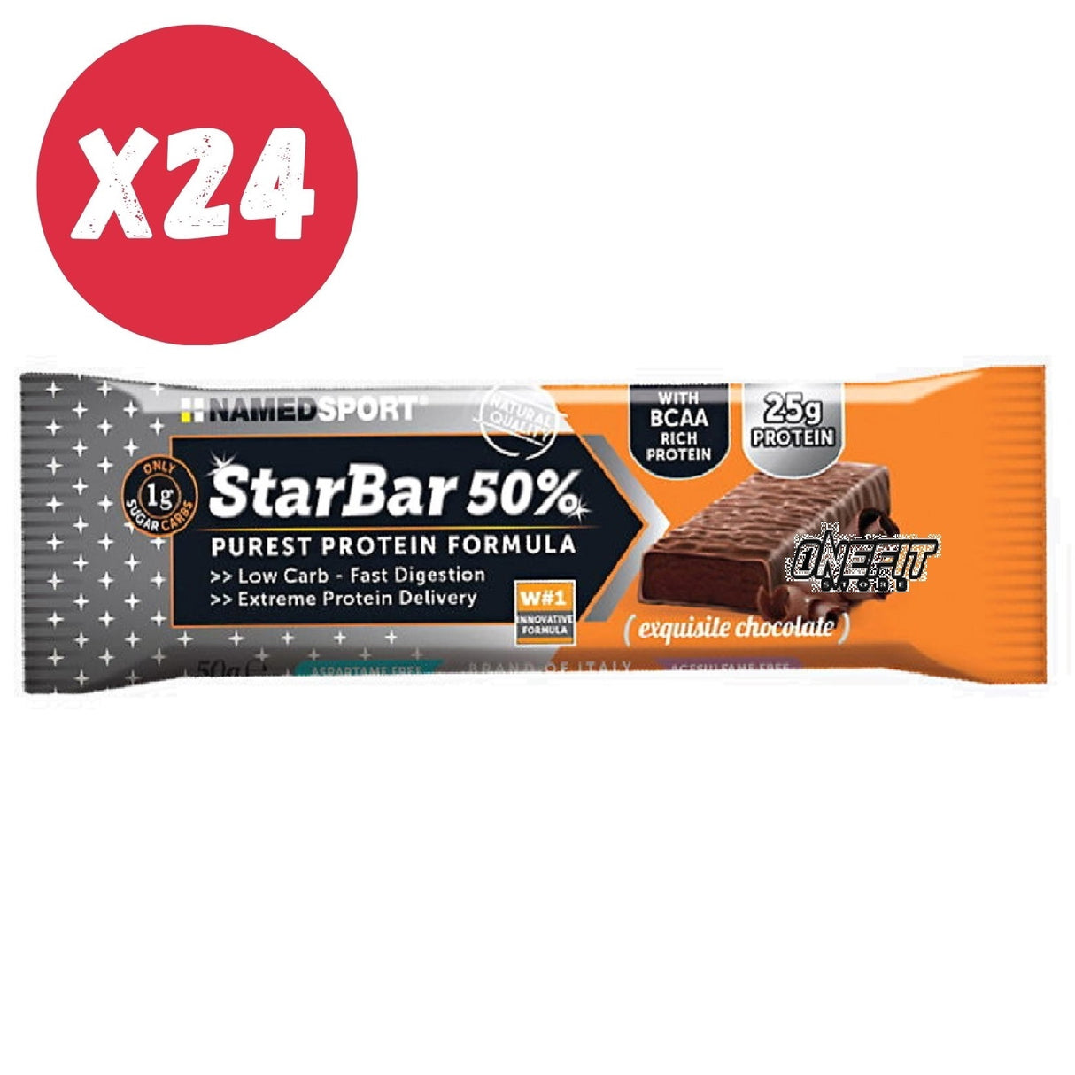 NAMED SPORT STARBAR 24 BARRETTE DA 50 GRAMMI