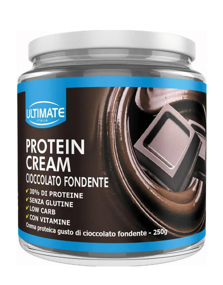 Ultimate Italia Protein Cream 250 Grammi Gusto Cioccolato Fondente