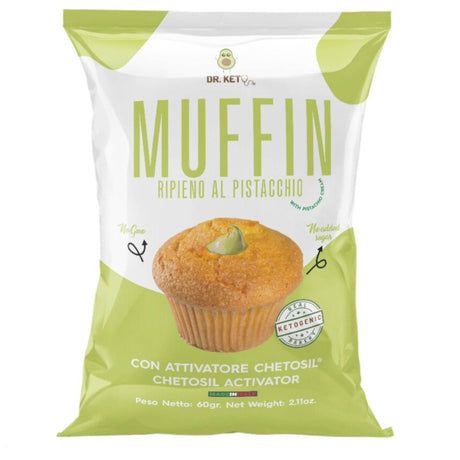 Dr.Keto Muffin Ripieno Al Pistacchio 60 Grammi