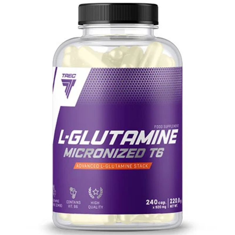 Trec Nutrition L-Glutamine Micronized T6 da 240 Capsule