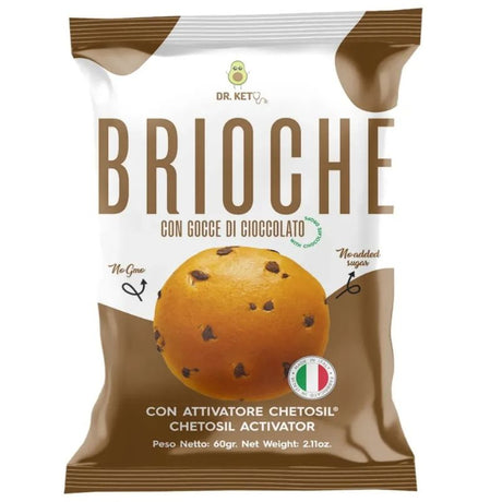 Dr. Keto Brioche Gocce Di Cioccolato 50 Grammi