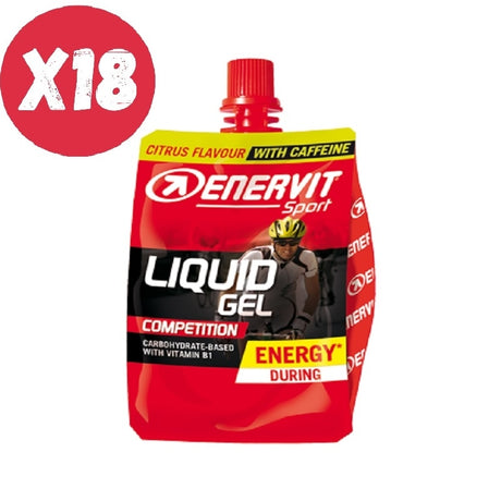 ENERVIT LIQUID GEL COMPETITION CON CAFFEINA 18 CHEER-PACK DA 60ML