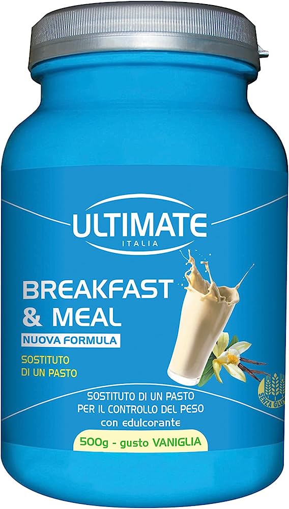 Ultimate Italia Breakfast & Meal 500 Grammi Gusto Vaniglia