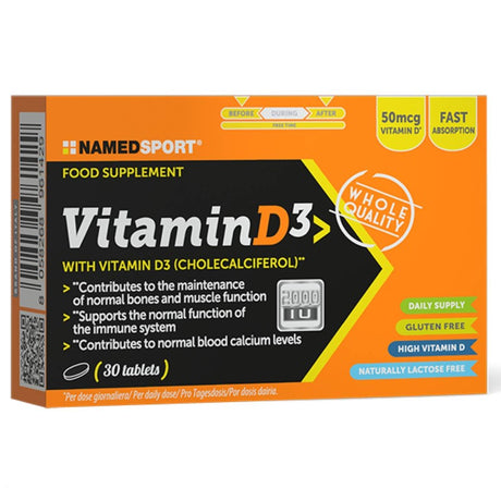 NAMED SPORT VITAMINA D3 30 TAVOLETTE