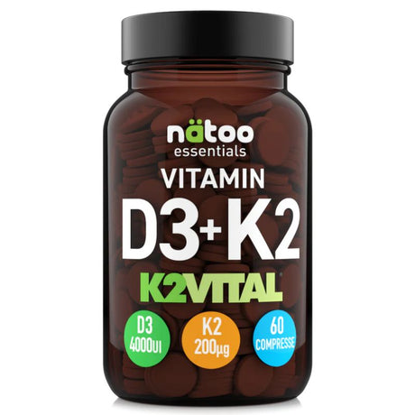 Natoo Essential D3+K2 Vital Da 60 Compresse