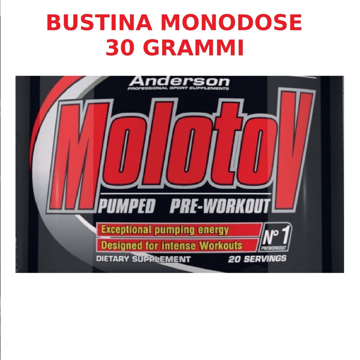 ANDERSON RESEARCH MOLOTOV BUSTA MONODOSE 30 GRAMMI