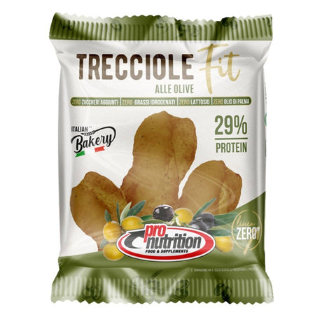 PRONUTRITION TRECCIOLE PROTEICHE ALLE OLIVE DA 30 GRAMMI