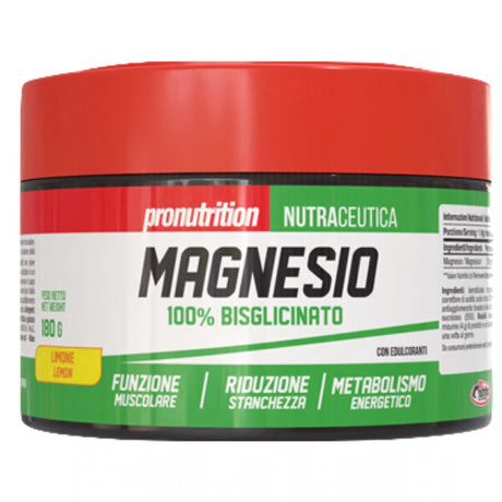 Pronutrition Magnesio 100% Bisglicinato 180 Grammi