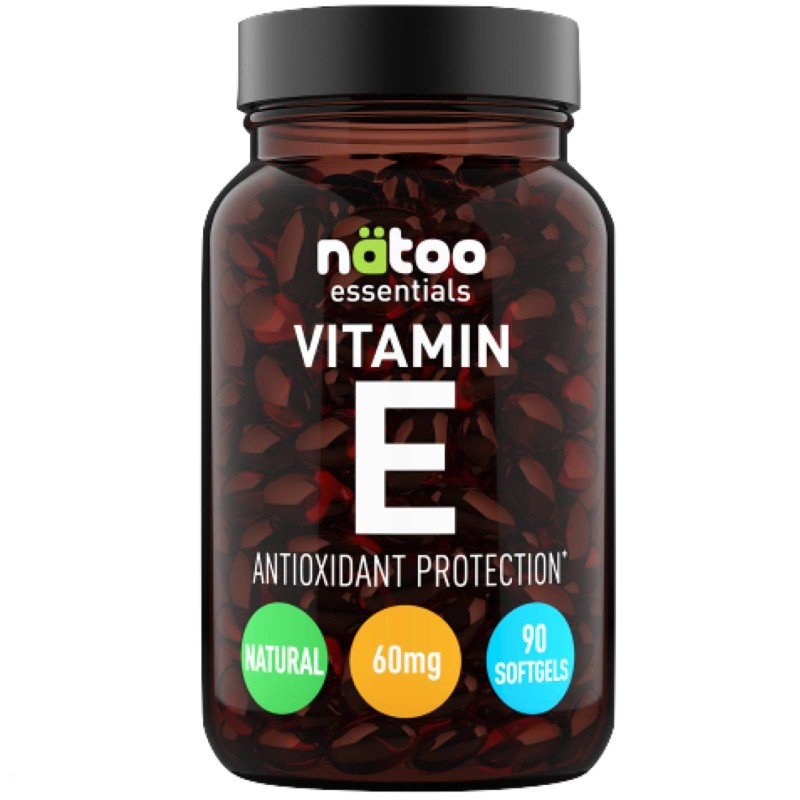 NATOO ESSENTIALS VITAMIN E 90 SOFTGELS