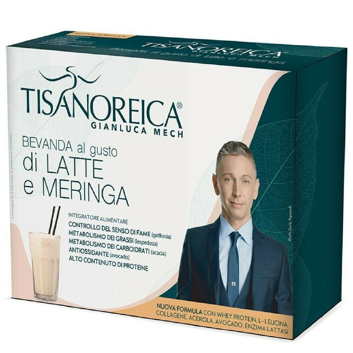 TISANOREICA BEVANDA AL GUSTO DI LATTE E MERINGA 4 BUSTE DA 29 GRAMMI