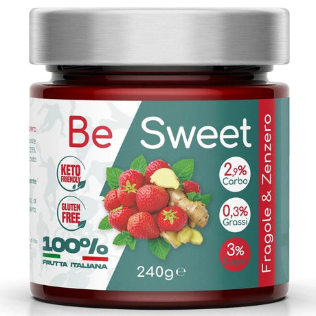 Bewheat Be Sweet Gusto Fragola e Zenzero 240 Grammi