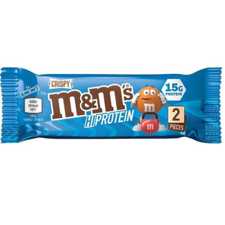 M&M's Crispy High Protein 1 Barretta Da 52 Grammi