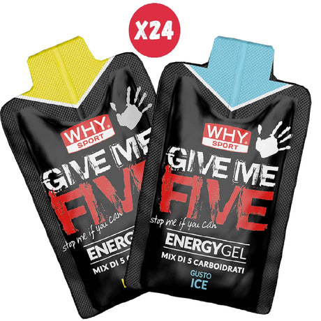 WHY SPORT GIVE ME FIVE BOX 24 PEZZI DA 50 ML