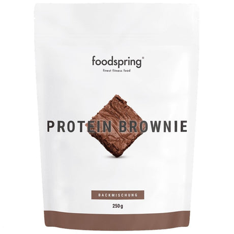 foodspring protein brownie 250 grammi doppio cioccolato