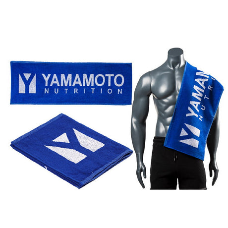 YAMAMOTO NUTRITION TOWEL TELO BLU 30X90 CM