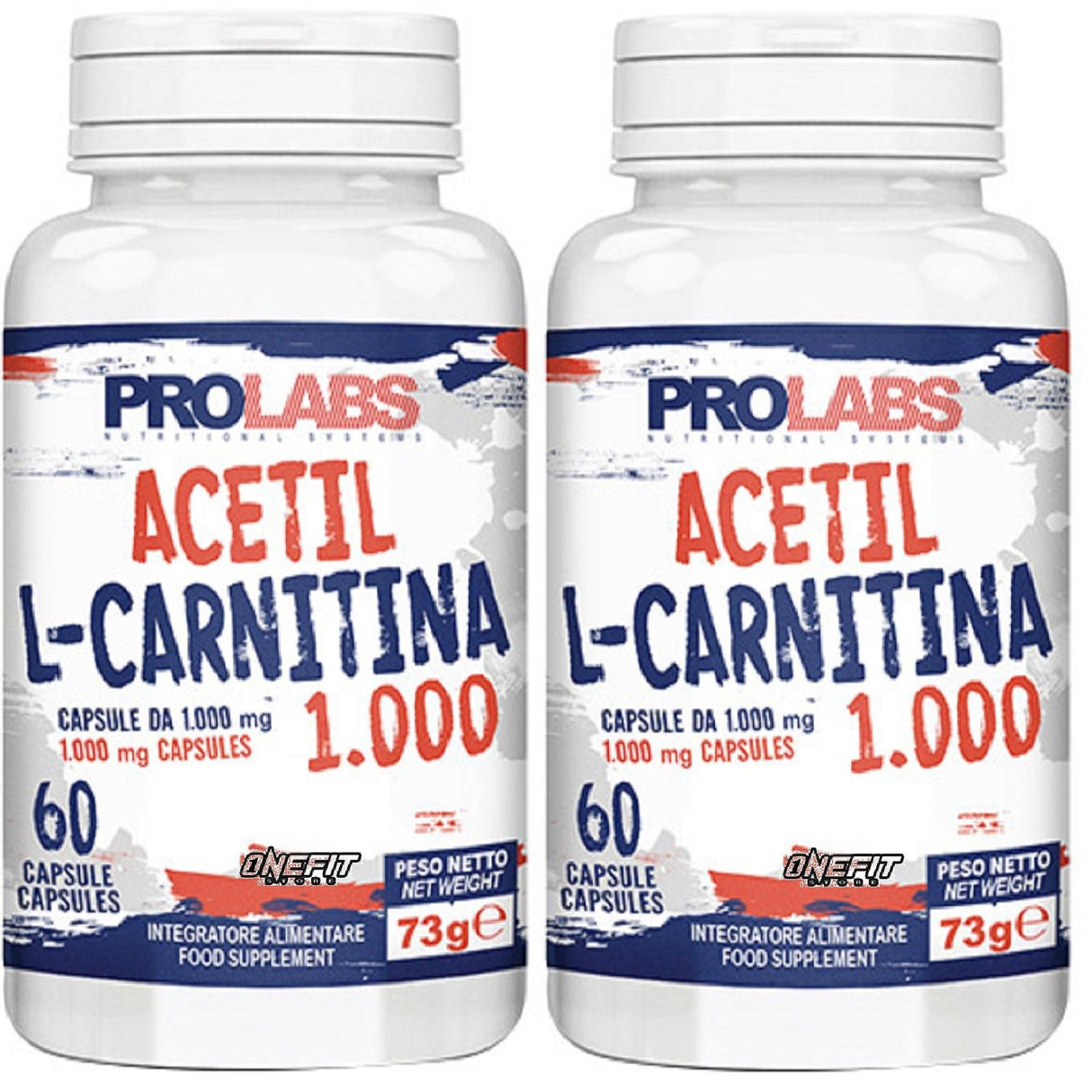 PROLABS ACETIL L-CARNITINA 1000 2 CONFEZIONI DA 60 CAPSULE