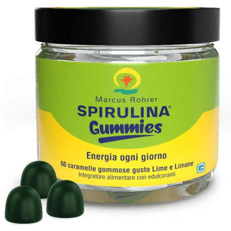 Marcus Rohrer Spirulina Gummies 60 Caramelle Gommose