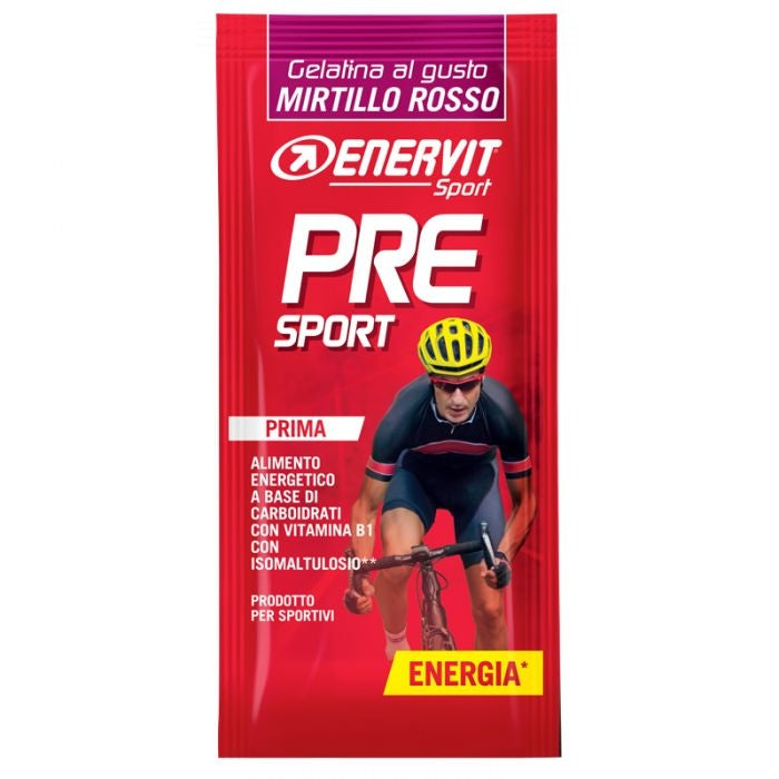 ENERVIT PRE SPORT 20 GEL DA 45 GRAMMI GUSTO MIRTILLO ROSSO