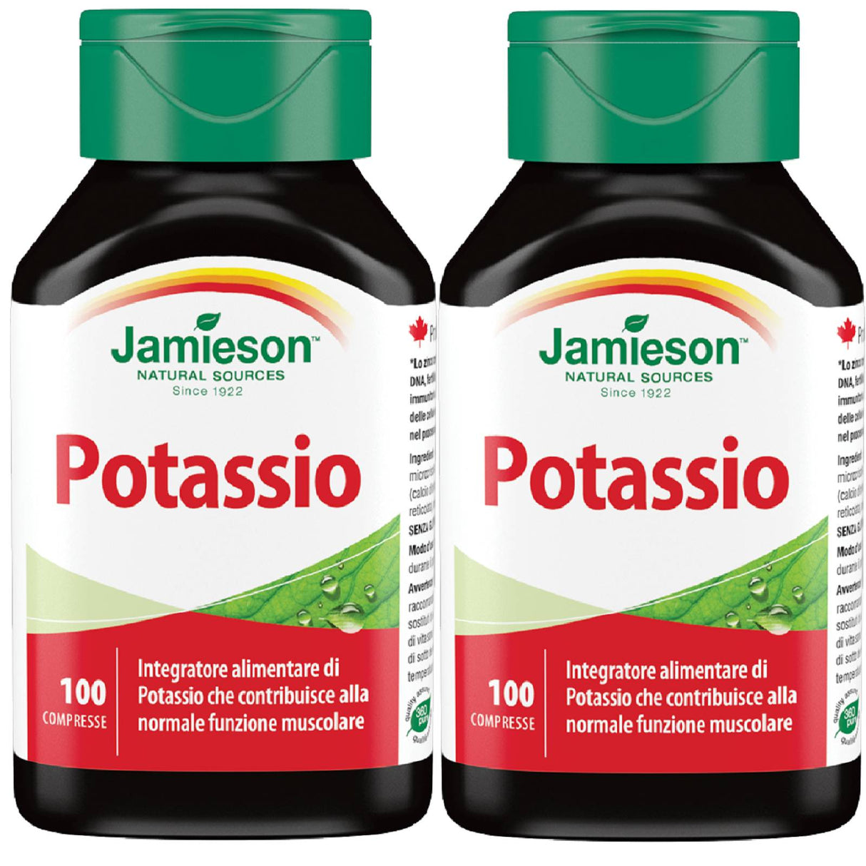 2X JAMIESON POTASSIO 100 COMPRESSE