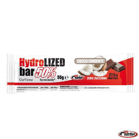 PRONUTRITION HYDROLYZED BAR 50% - 1 BARRETTA DA 55 GRAMMI