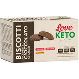 Love Keto Biscotti Ricoperti Di Cioccolato Al Cacao 3 Confezioni da 40 Grammi