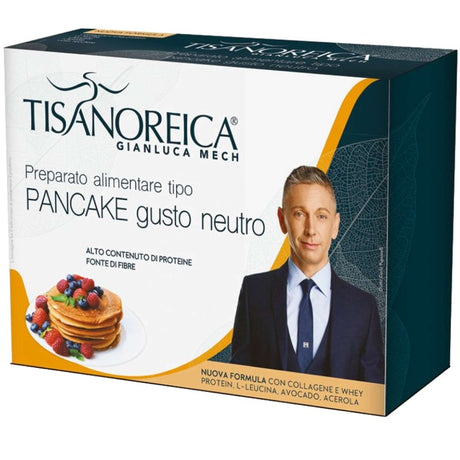 Tisanoreica preparato per pancake gusto neutro 4 buste pat da 30 grammi