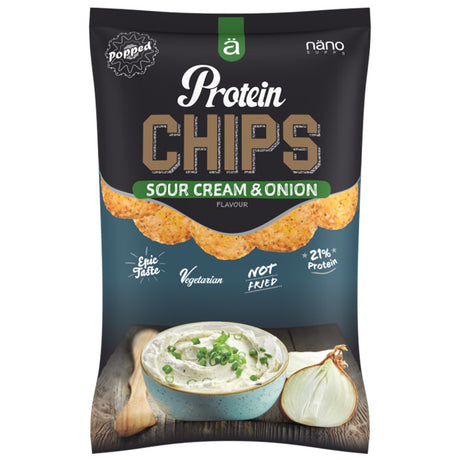 Nano Supps Protein Chips 40 Grammi Gusto Panna Acida e Cipolla