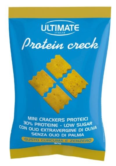 Ultimate Italia Protein Creck 30 Grammi Gusto Curcuma e Zenzero