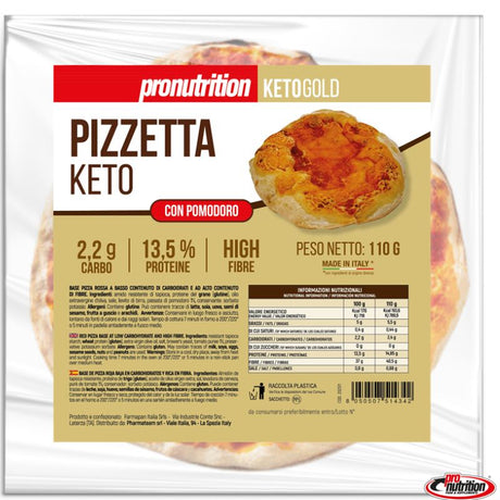 Pronutrition Pizzetta Keto Con Pomodoro 110 Grammi