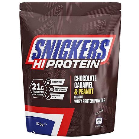 SNICKERS HI-PROTEIN CIOCCOLATO CARAMELLO ARACHIDI 875 GRAMMI