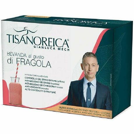 TISANOREICA BEVANDA AL GUSTO DI FRAGOLA 4 BUSTE DA 28 GRAMMI