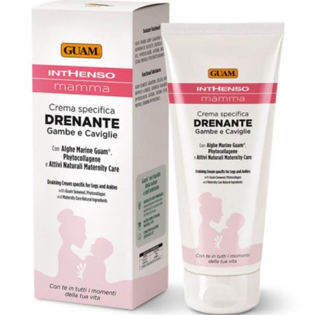 Guam Inthenso Mamma Crema Drenante Gambe e Caviglie 200 Ml