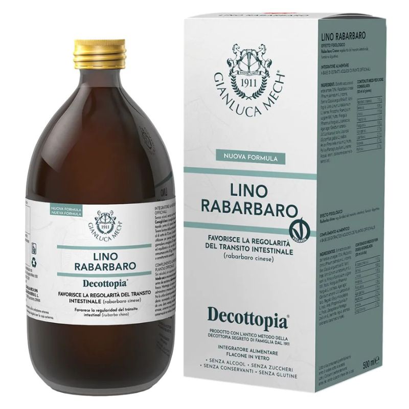 Gianluca Mech Lino Rabarbaro Decottopia 500 ML