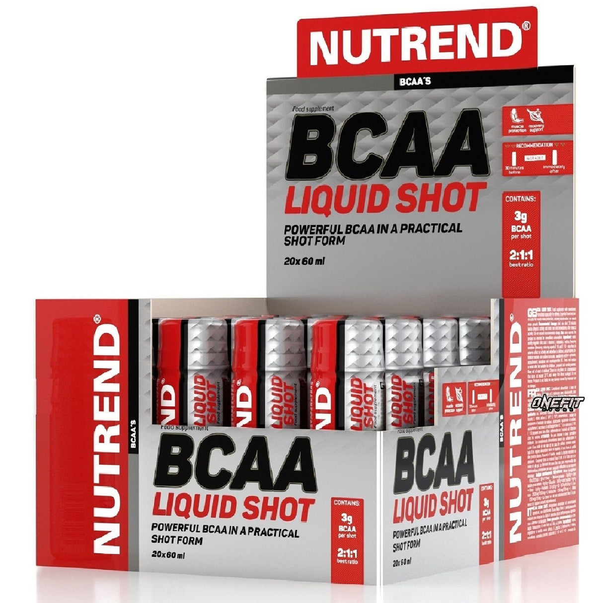 NUTREND BCAA LIQUID SHOT 20 FIALE DA 60 ML