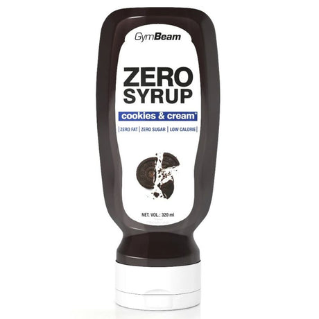 GymBeam Zero Syrup Cookies & Cream 320 Ml