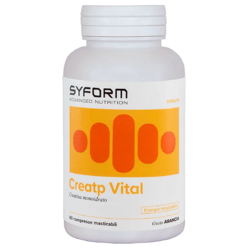 Syform Creatp Vital 60 Compresse Masticabili Gusto Arancia