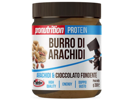 PRONUTRITION BURRO DI ARACHIDI E CIOCCOLATO FONDENTE 350 GRAMMI