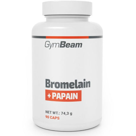 GymBeam Bromelain + Papain 90 Capsule