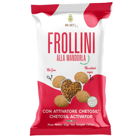 Dr. Keto Frollini Alla Mandorla 45 Grammi