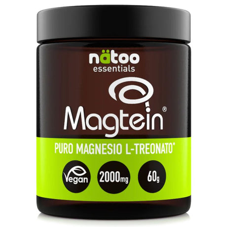 Natoo Essential Magtein Puro Magnesio L-Treonato 2000 Mg 60 Grammi