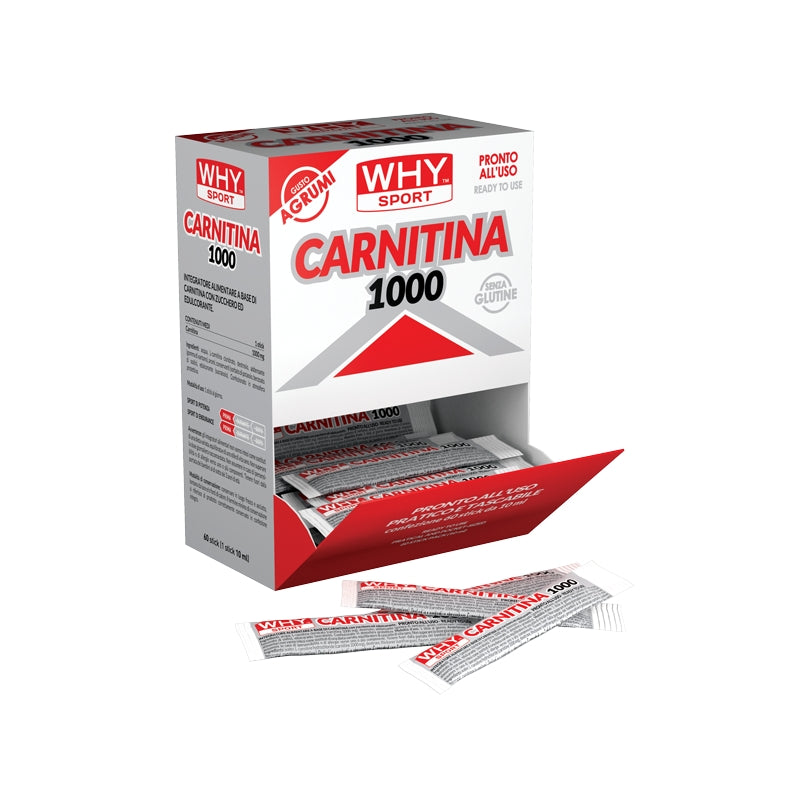 Why Sport Carnitina 1000 box da 60 stick