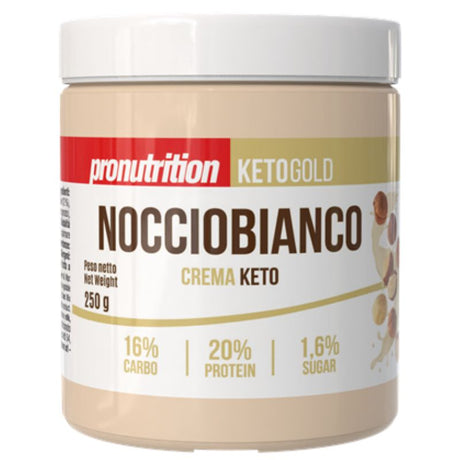 Pronutrition Crema Keto Noccio Bianco 250 Grammi