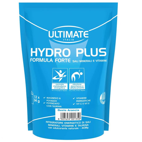 Ultimate Italia Hydro Plus 408 Grammi Gusto Arancia