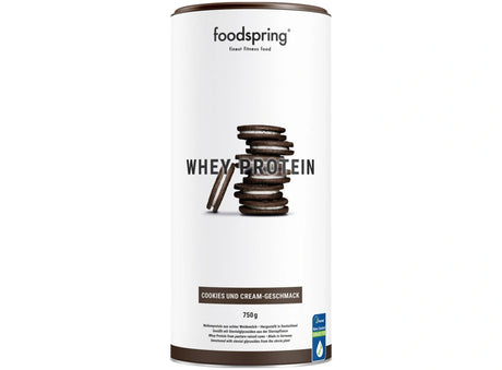 foodspring whey protein 750 grammi