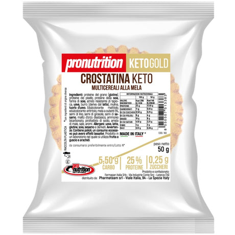 Pronutrition Crostatina Keto Multicereali 50 Grammi